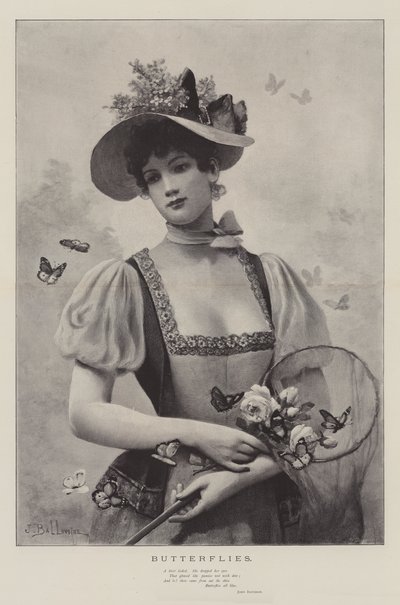 蝶 作： Jules Frederic Ballavoine
